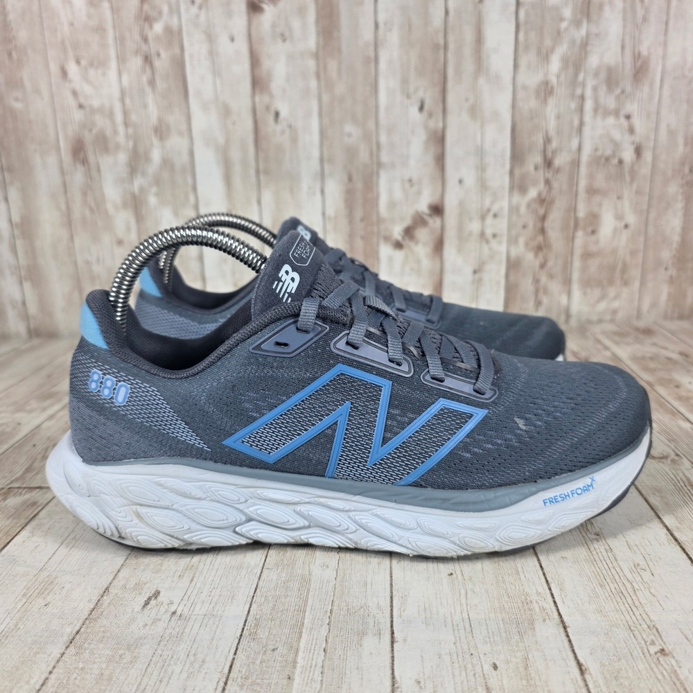 New Balance 880v13 Women's Running Shoes Grey Blue Fresh Foam‎ Athletic Sneakers